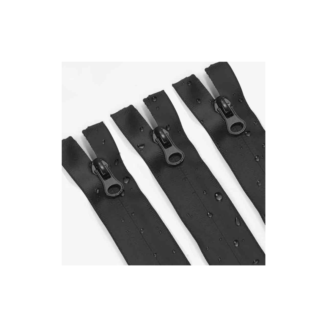 Waterproof zippers